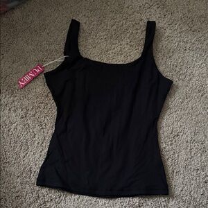Black Tank Top by Pumiey